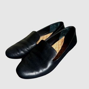 BIRDIES The Starling black leather loafer Size 8.5